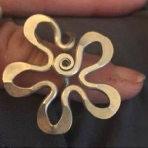 Adjustable, flower, ring